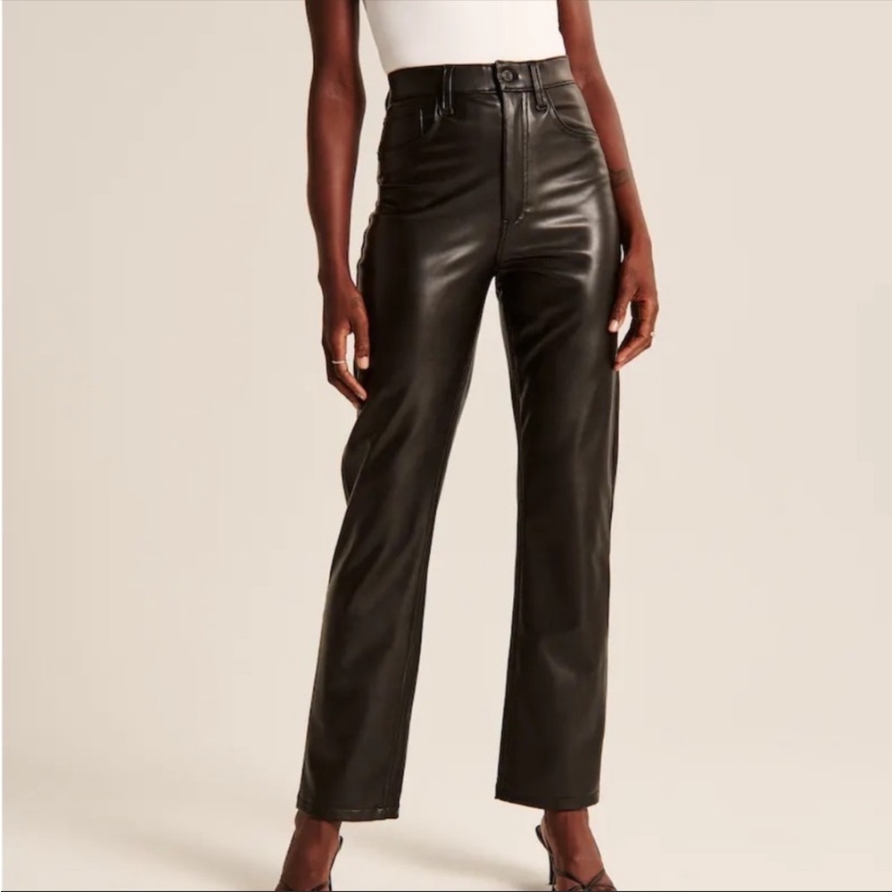 Abercrombie 90s leather pant